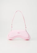 Diesel Inspired Play Play Glossy Shoulder Bag With Box And Dust Bag Including Carry Bag (Pink)