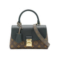 LV-Inspired Madeleine Top Handle Bag With Double Box (Coffee)