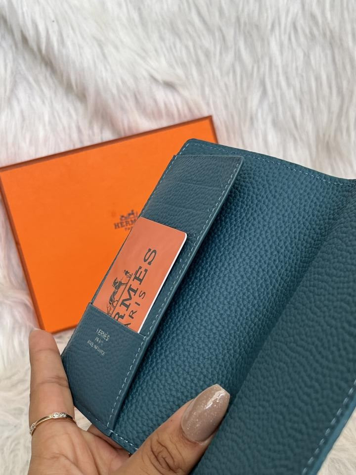 Hermees Unisex PassPort Case Wallet Original Leather Highend With Box Packaging