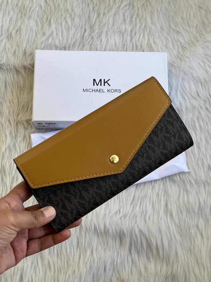 Michael_Kors_131_CB_Long_Flap_Wallet_With_OriginalBox_DustCover