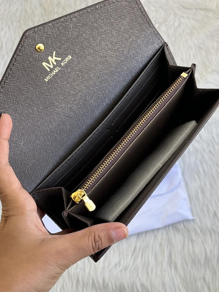 Michael_Kors_131_CB_Long_Flap_Wallet_With_OriginalBox_DustCover