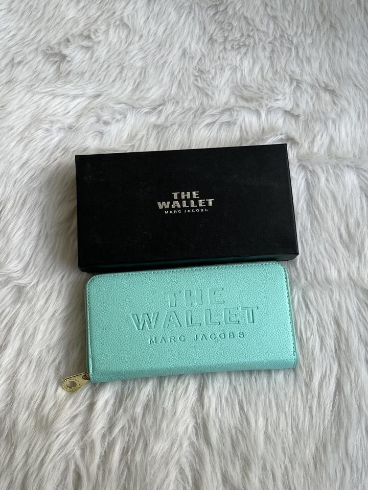 Marc_Jacob_Light_Green_Long_Zippy_Wallet_With_OriginalBox