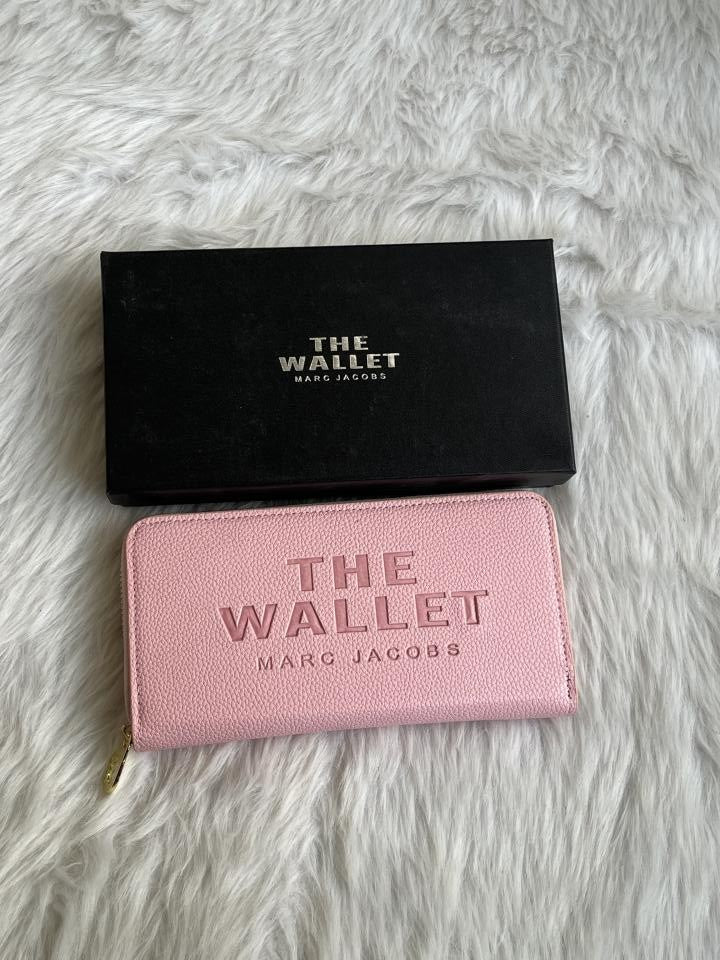 Marc_Jacob_Light_Pink_Long_Zippy_Wallet_With_OriginalBox