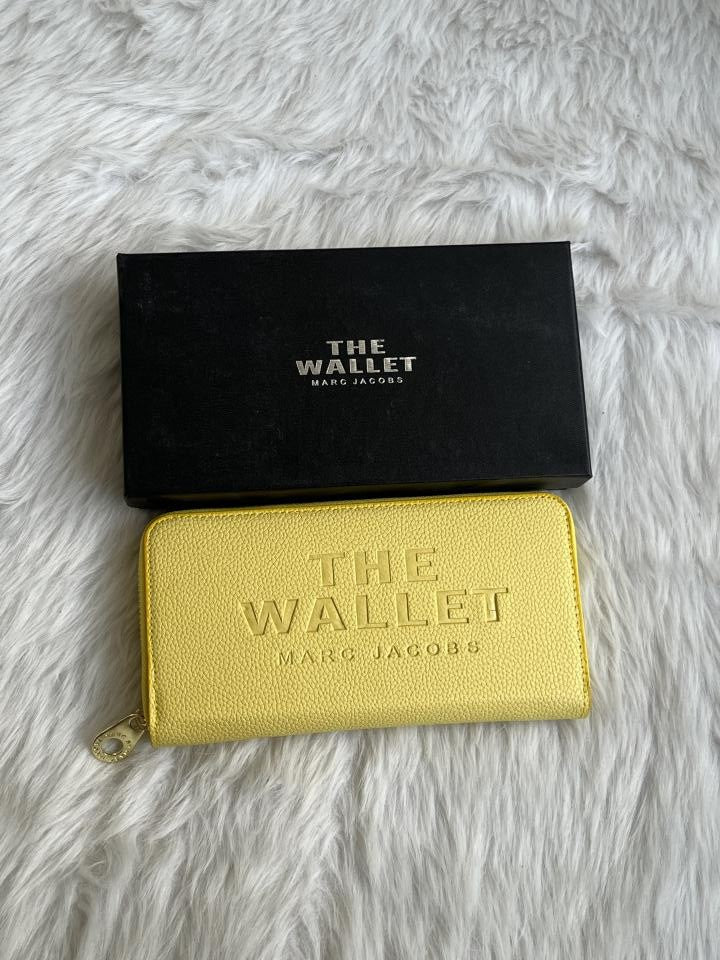 Marc_Jacob_Yellow_Long_Zippy_Wallet_With_OriginalBox