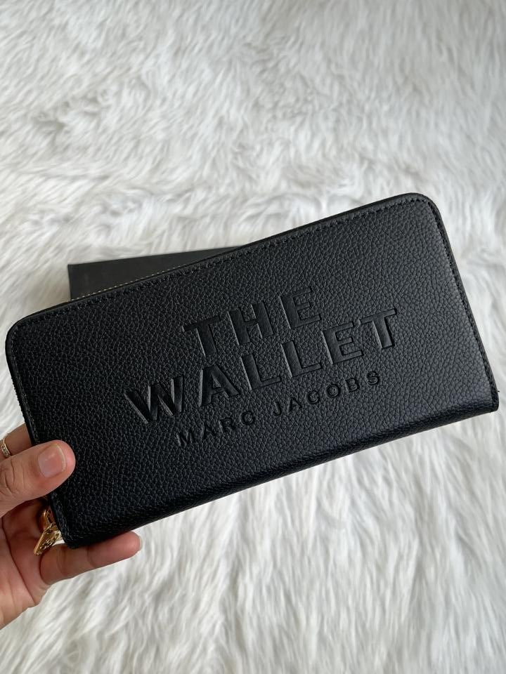 Marc_Jacob_Black_Long_Zippy_Wallet_With_OriginalBox