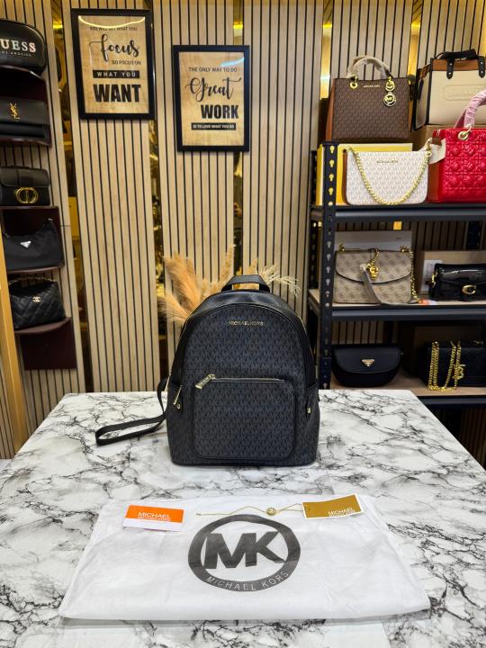 MK-inspired Adina Backpack With Dust bag Premium Quality (Black)