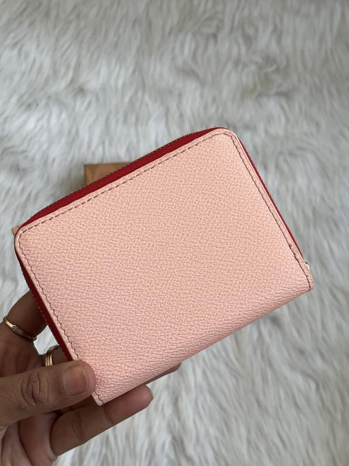 Coacch_116_Pink_Trifold_Wallet_With_OriginalBox_DustCover_Premium