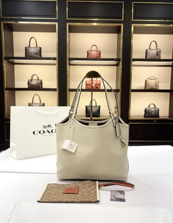 C-Inspired Day Tote Bag With Dust Bag & Carry Bag