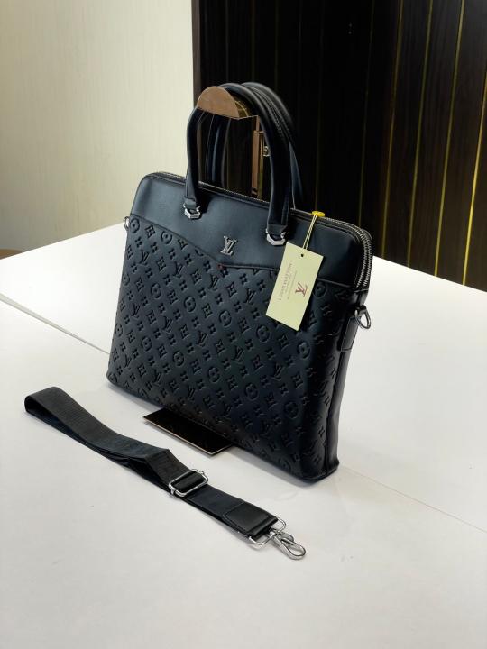 LV-Inspired Laptop Bag With Dust Bag