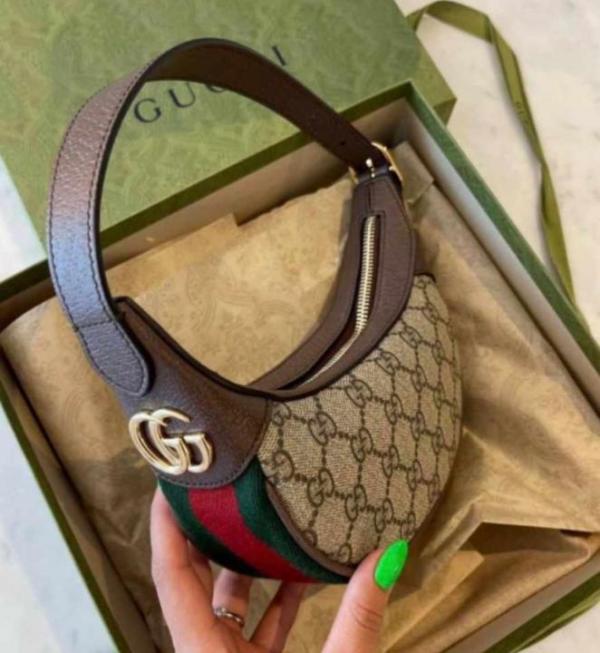 G-Inspired Ophidia supreme Small bag in a Maroon Box
