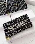 D-Inspired Premium Long Wallet With Box (Blue)