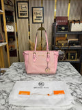 MK-inspired Voyager Premium Quality Tote Bag With Dust Bag (Pink)