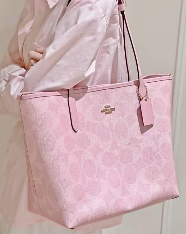 C-Inspired City Tote Bag (Pink)