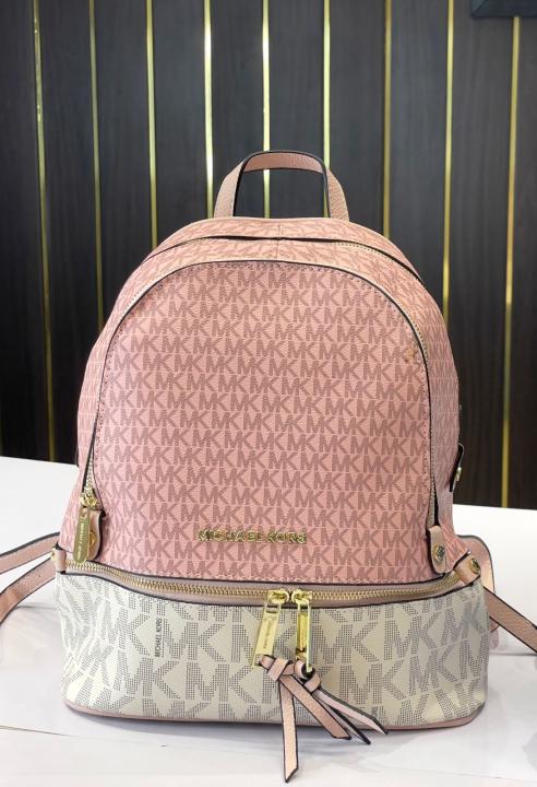 MK-Inspired Backpack (Pink)