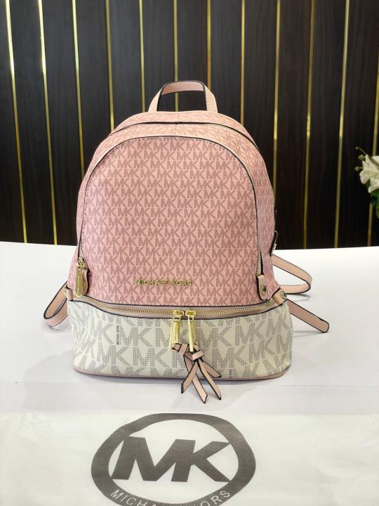 MK-Inspired Backpack (Pink)