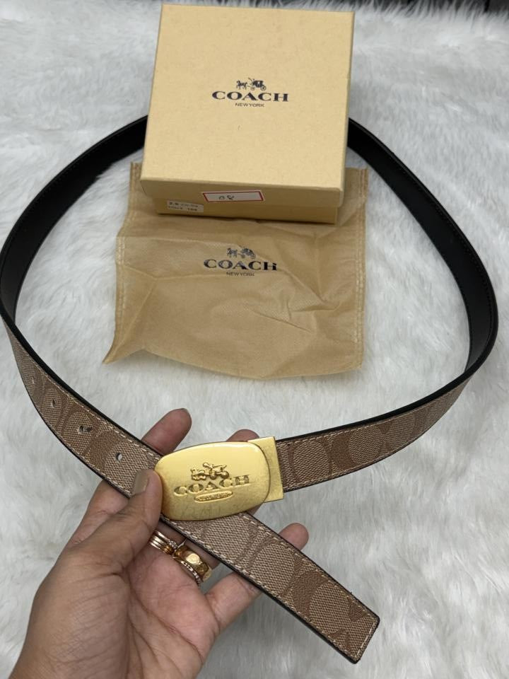 Coach_07_Apricot-Mono_Belt_With_OriginalBox_DustCover