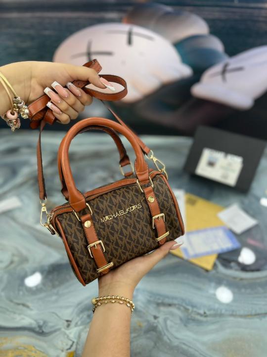 MK-Inspired Bedford legacy small bag with box ( Coffee)