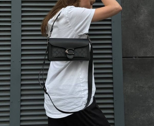 C-Inpired Tabby 26 Shoulder Bag With Box (Black)