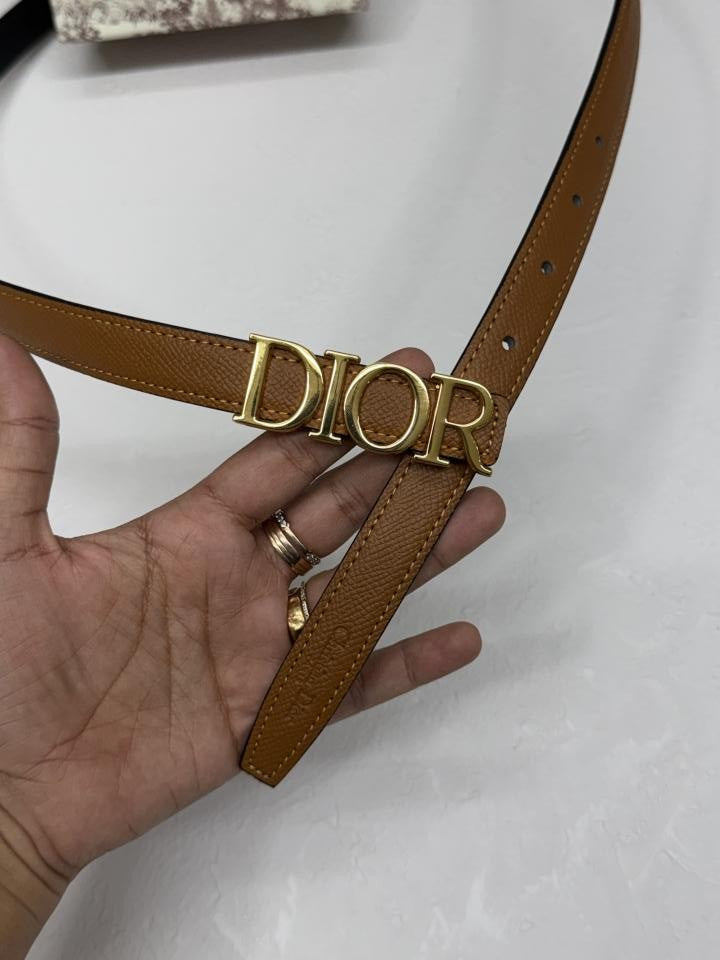 Dior_28_Brown_Womans_Belt_With_originalBox_DustCover