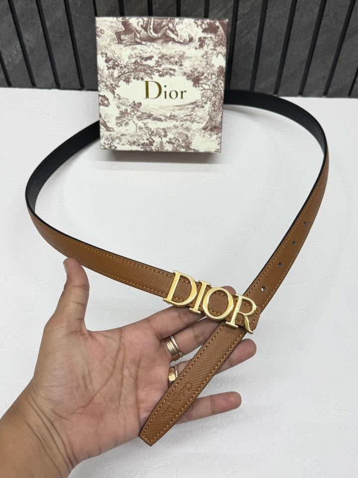 Dior_28_Brown_Womans_Belt_With_originalBox_DustCover