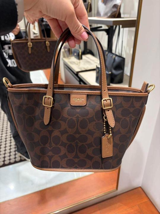 Coach_Taxi_21_Coffee-Brown_SmallTote_With_OriginalBox_DustCover