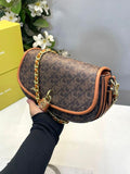 MK-Inspired Mila Shoulder Bag With Box (coffee)