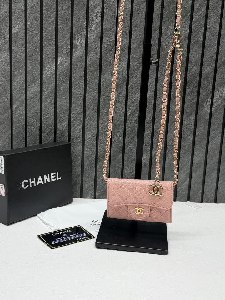 Chanell 07 Mini ChainWallet With OriginalBox DustCover Super Premium