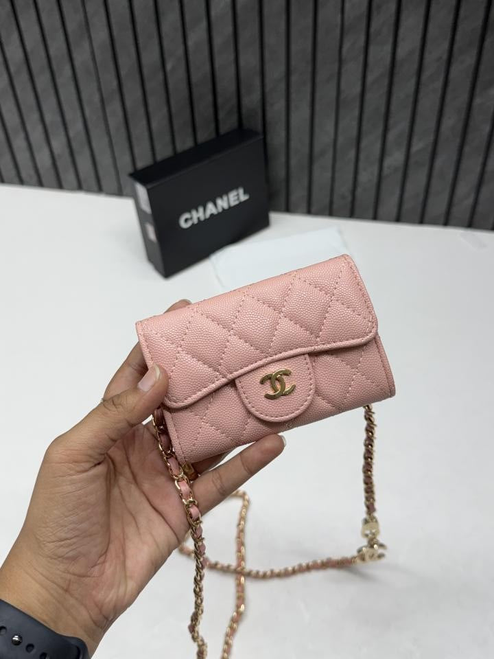 Chanell 07 Mini ChainWallet With OriginalBox DustCover Super Premium