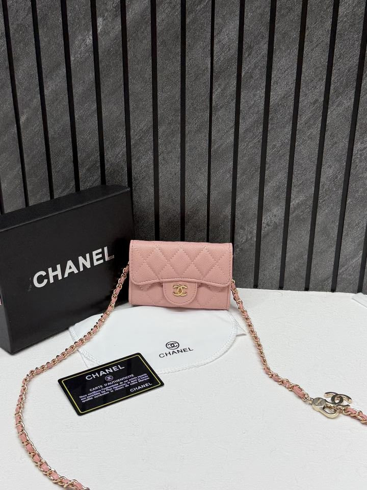 Chanell 07 Mini ChainWallet With OriginalBox DustCover Super Premium