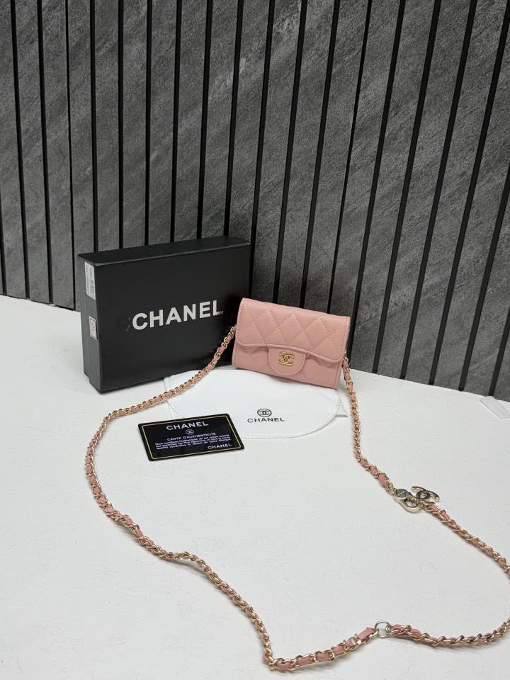 Chanell 07 Mini ChainWallet With OriginalBox DustCover Super Premium