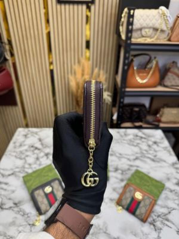 G-Inspired GG Supreme Canvas Ophidia Mini Wallet With Stripe Including Box (coffee)