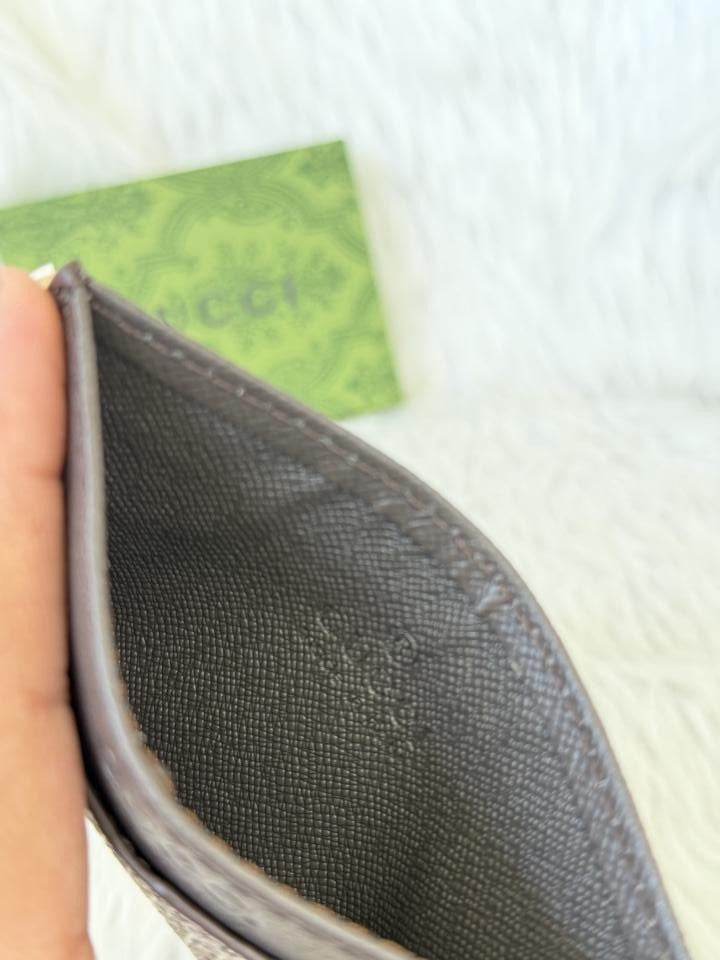 Guccci 59 Brown Unisex CardHolder With Original Box