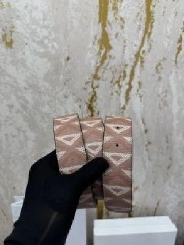 D-Inspired Wallet Belt combo With Box And Dust Bag(Apricot)