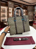 Guccci.i premium laptop Bag With Long Strap & Dustbag Etc Model 638