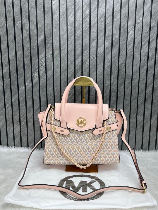 Michaell Kors Carmen Medium Handbag With DustCover & LongBelt