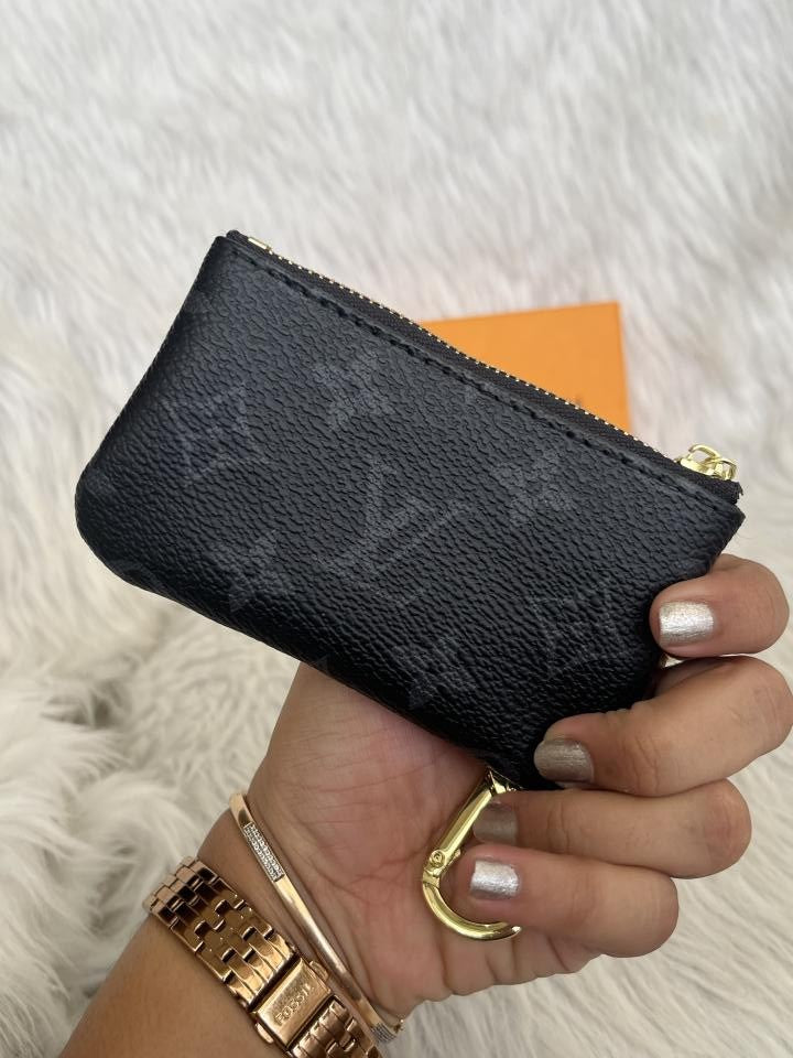 Louiis Vuitton LV-1 Mini Coin Pouch Keychain With Original Box