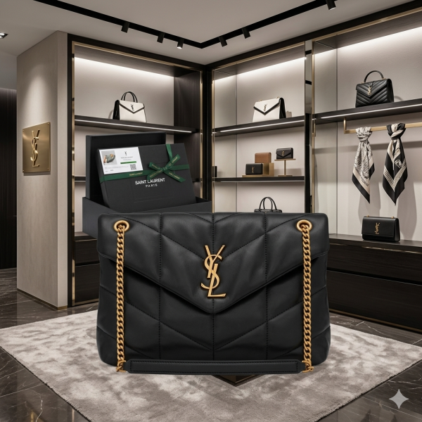 Ysl_puffer_sling_bag_premium_quality_with_box_packing
