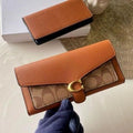 Coaach_tabby long wallet with box