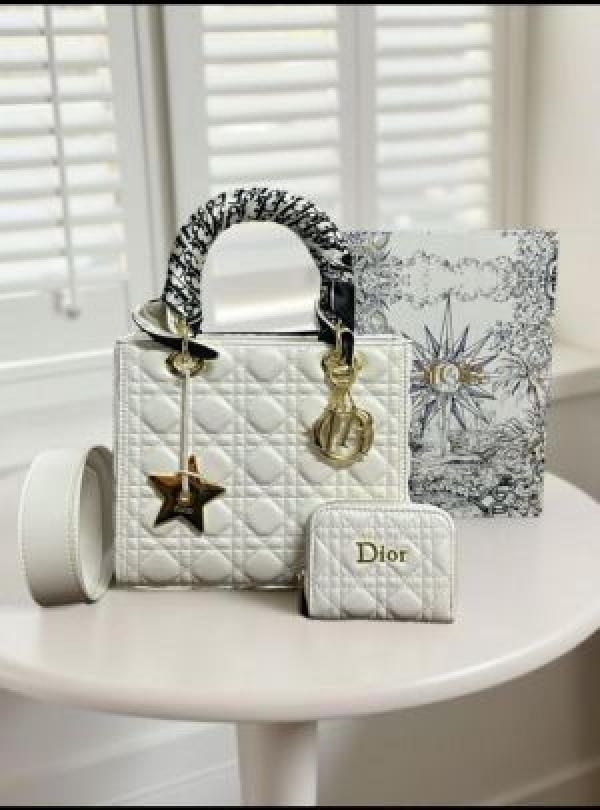 Diior_lady combo bag premium quality with box