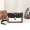 Cooach_clane crossbody signature canvas bag with double box