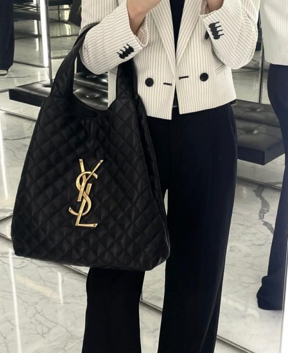 Ysl Icare Maxi Tote in SuperHighend Leather With Original DustCover & Wallet