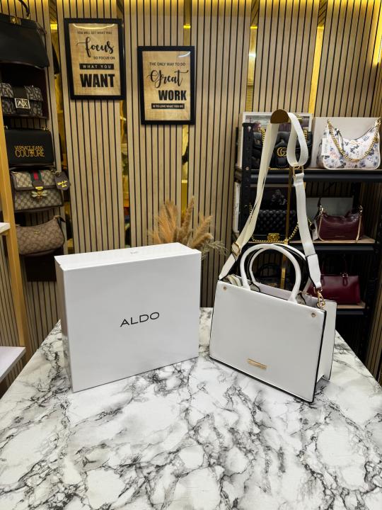 Aldo-Inspired Priaira Floral Tote Bag With Box And Pouch (Pink Flower)
