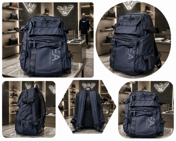 Armmani_backpack_premium_quality_with_dust_cover