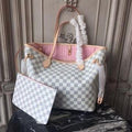 Lv vuttion neverfull chex pattern premium quality with og box