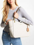 Michaell_kors_CB Jet Set Signature Shoulder Tote With DustCover