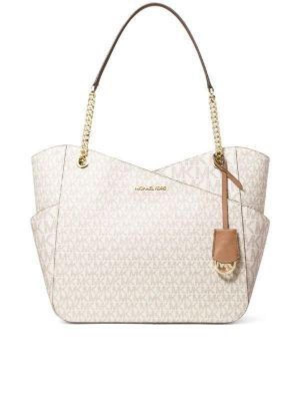 Michaell_kors_CB Jet Set Signature Shoulder Tote With DustCover