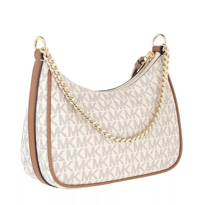 MK-Inspired Women Canvas Handbags (Vanilla)