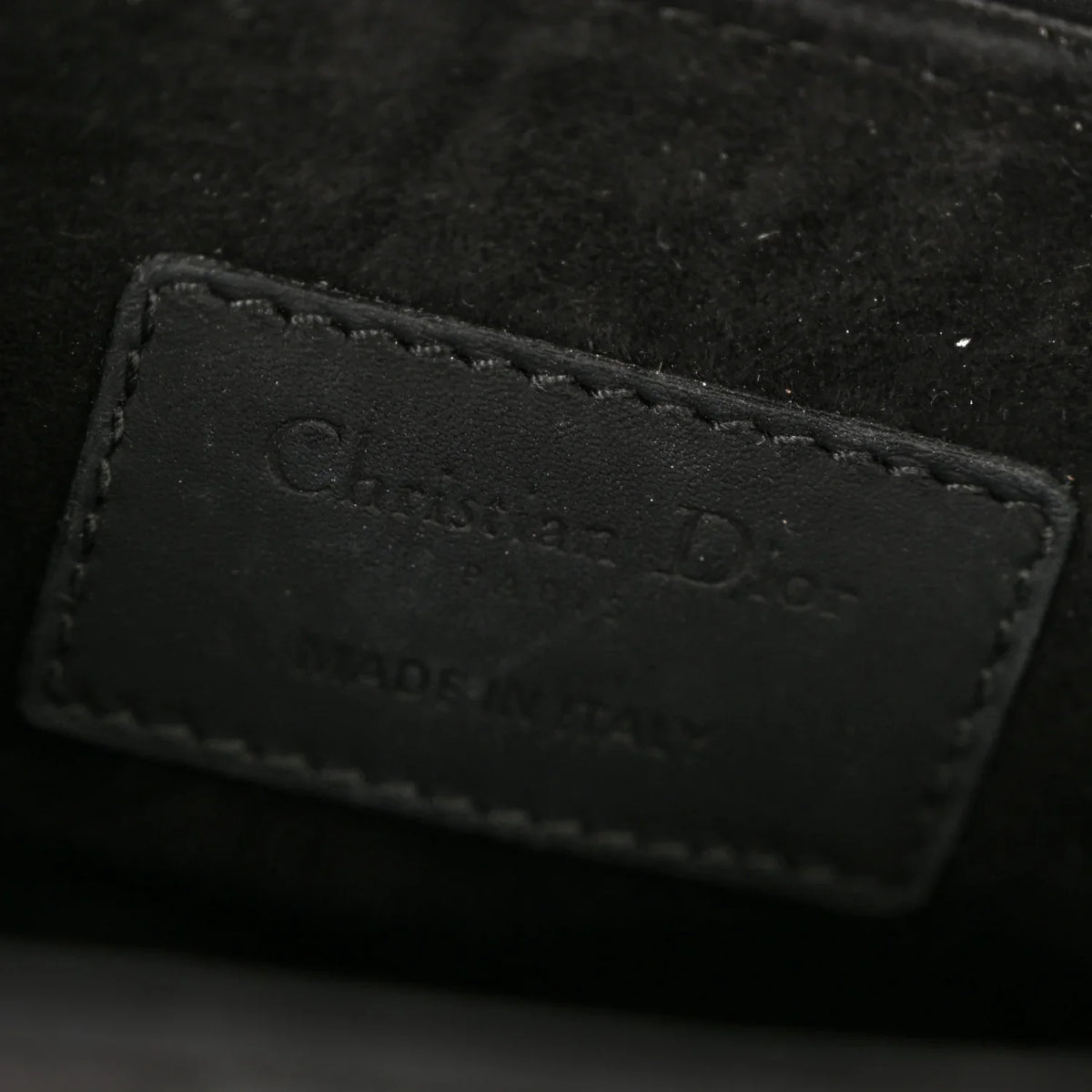 D-Inspired Saddle Bag With Box (Black)