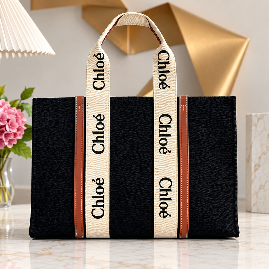 Chloe-Inspired Premium Quality Handbag With Dust Bag (Black)
