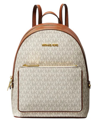 MK-Inspired Adina Backpack With Dust Bag Premium Quality (Beige)